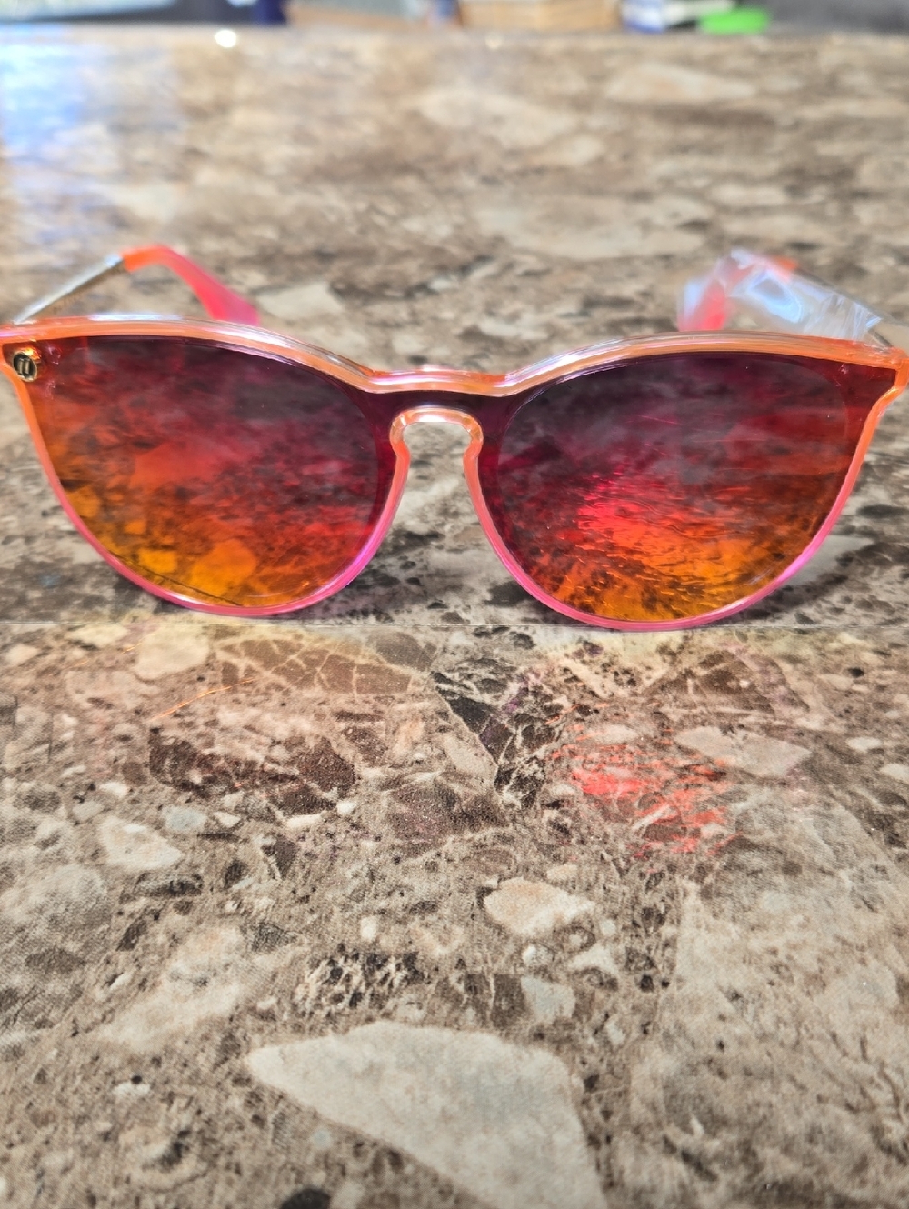 Blenders Epic Dreamer Cat Mirrored Pink-Orange Cat Eye Sunglasses